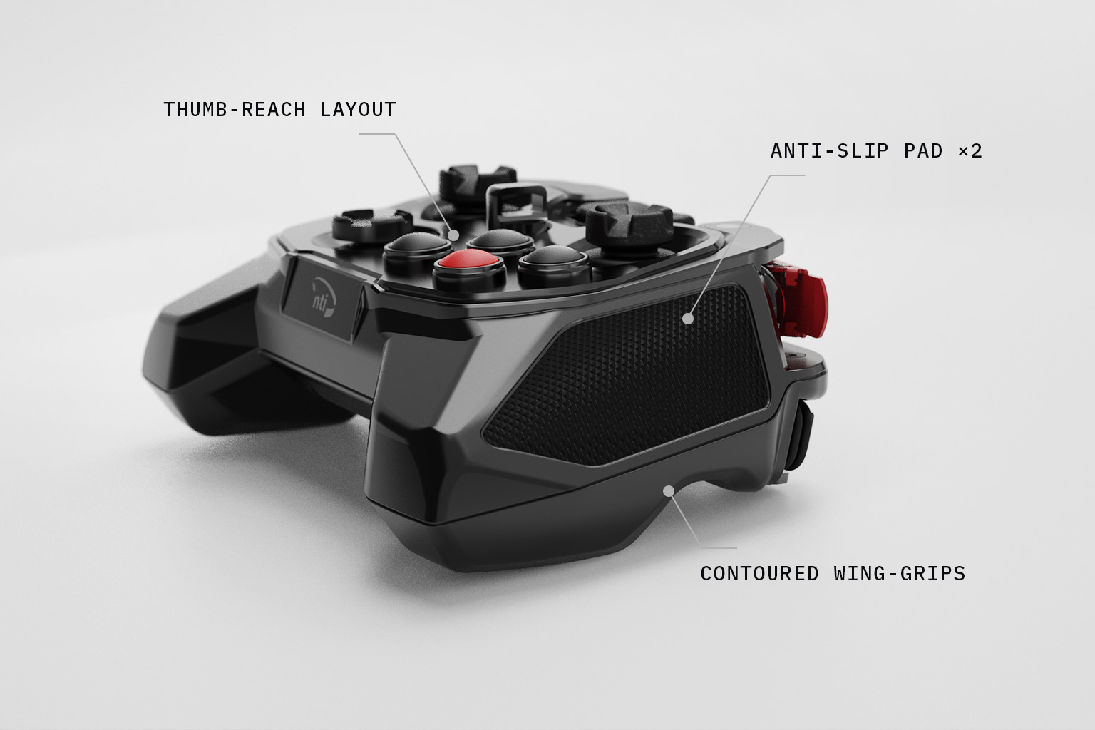Compact Ergonomic Design