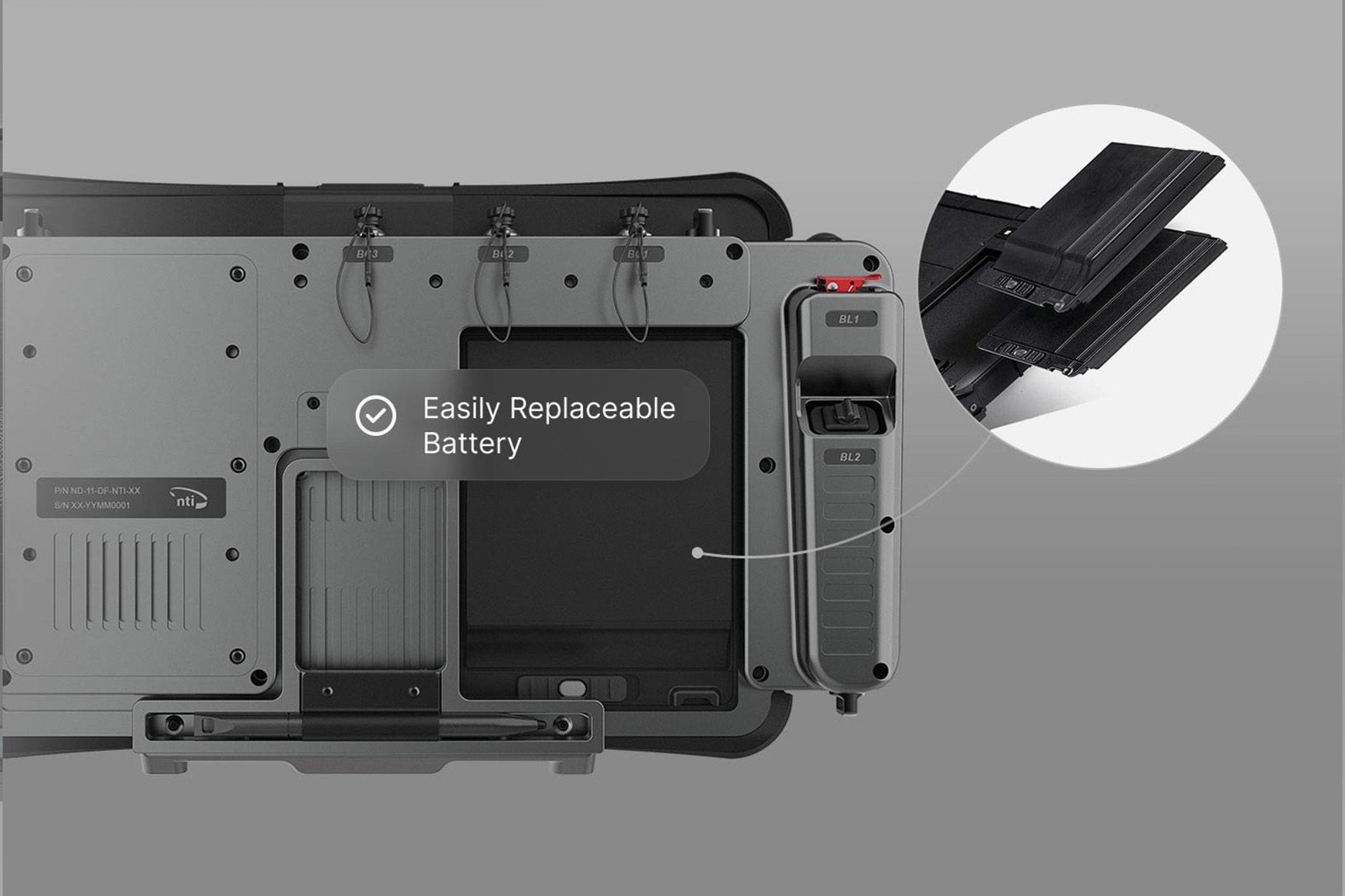Hot-Swap Battery Operation